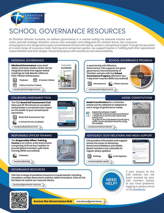 A Guide to School Governance Resources